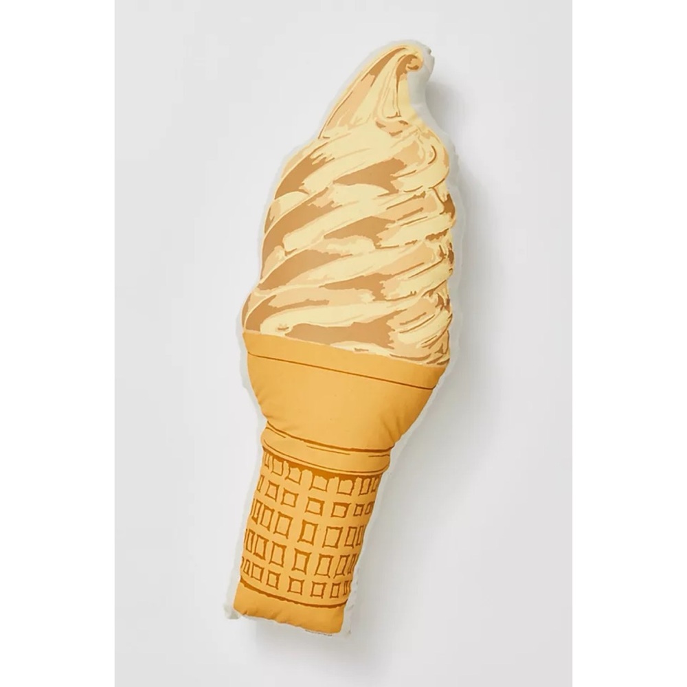 Free People Vanilla Ice Cream Pillow
